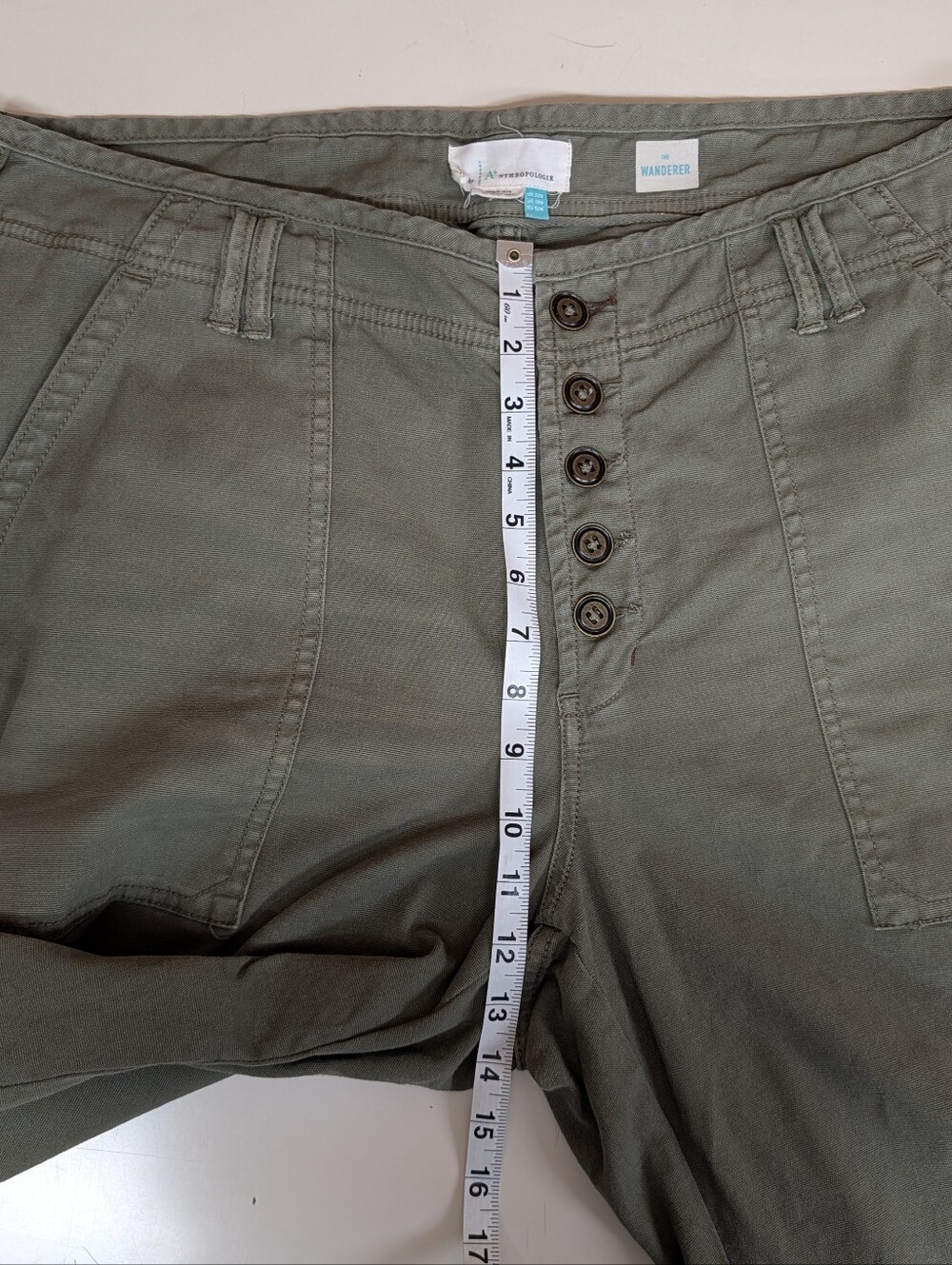 Pilcro The Wanderer Side-Striped Utility Pants 18W - Picture 14 of 16
